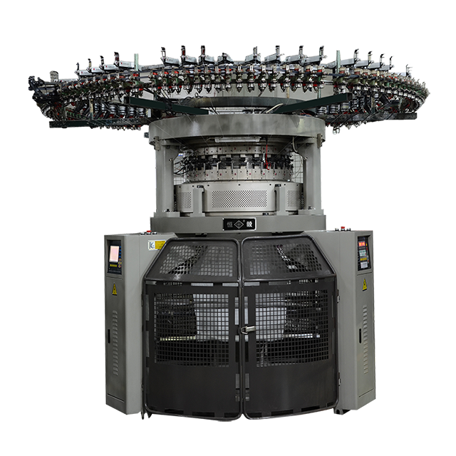 HY-S-DT四功位雙反面提花針織機(jī)